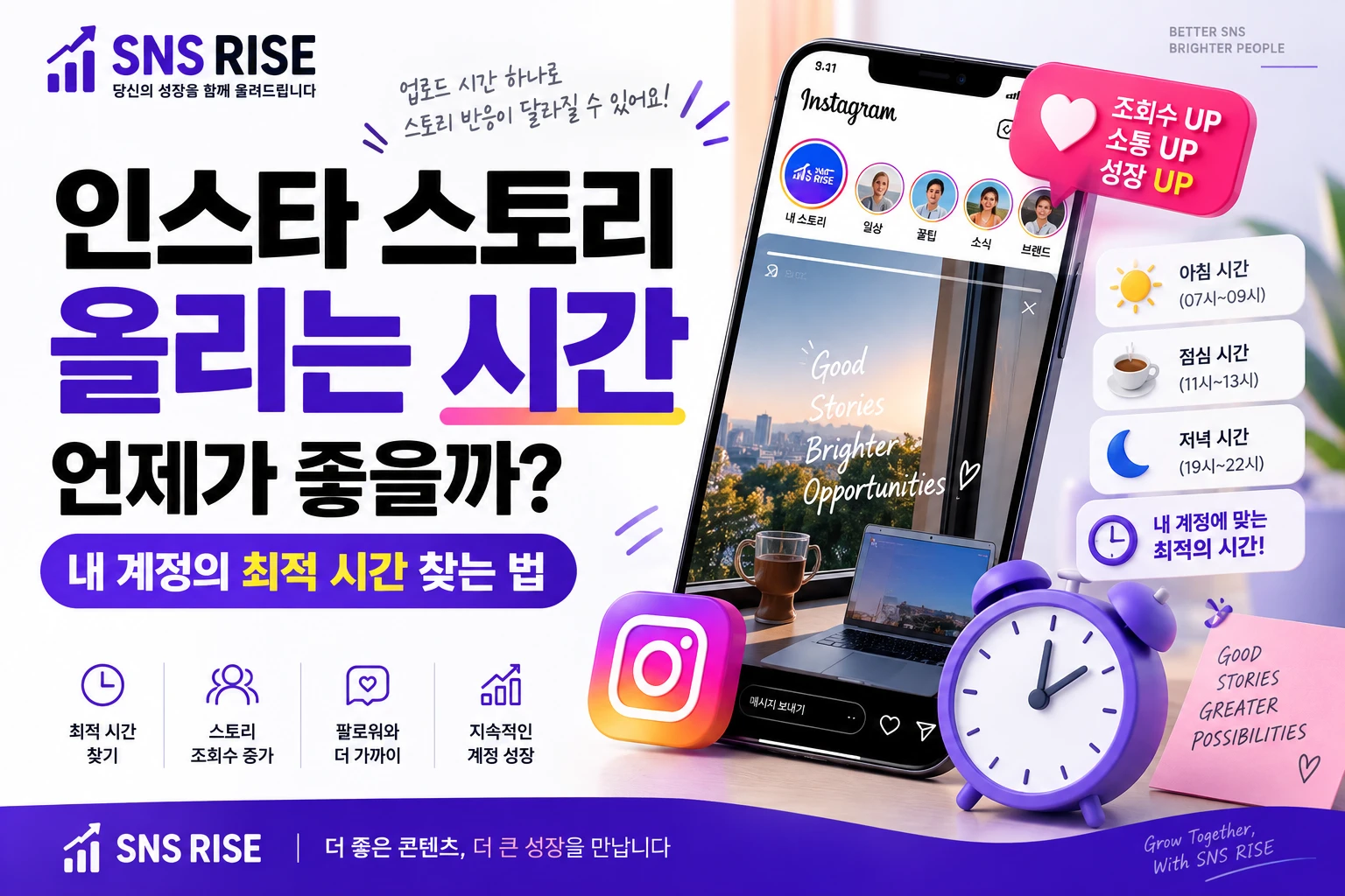 인스타 스토리 올리는 시간 언제가 좋을까? 내 계정의 최적 시간 찾는 법