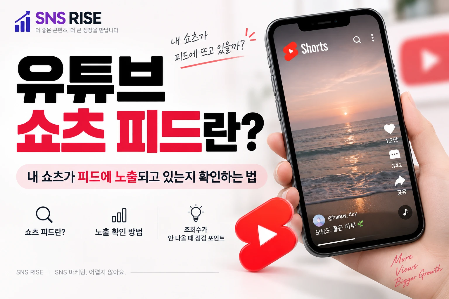 유튜브 쇼츠 피드란? 내 쇼츠가 피드에 노출되고 있는지 확인하는 법
